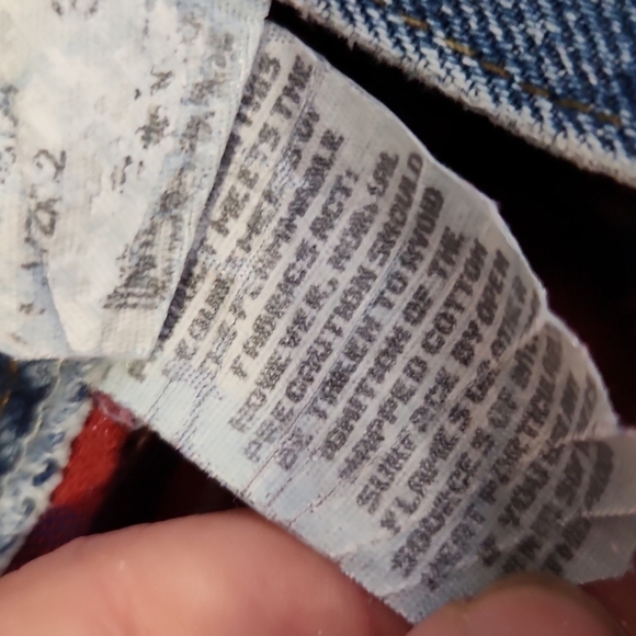 Jeans Mens plaid lined size 36x32 waist measurements are smaller see meauments - Picture 10 of 15